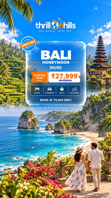 Bali Honeymoon travel experience